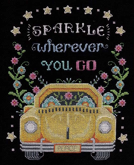 Sparkle Cross Stitch Kit by Design Works