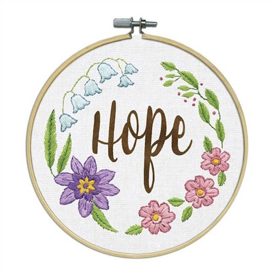 Hope Embroidery Kit by Design Works
