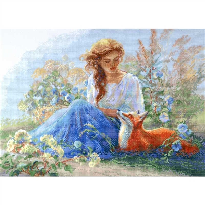 Mother Nature Meadow Cross Stitch Kit By Aine