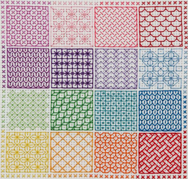 Sampler Blackwork Kit By Anchor