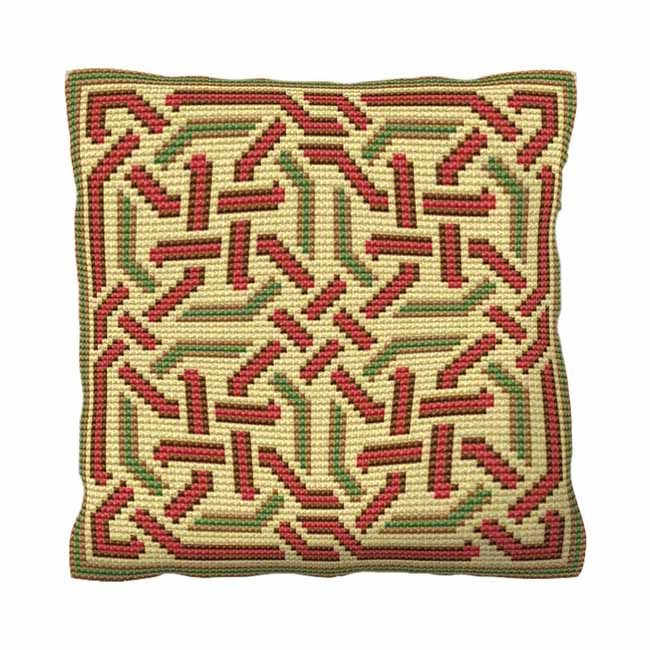Celtic Printed Cross Stitch Kit by Brigantia Needlework