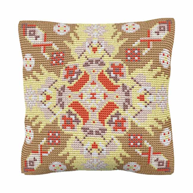 Kuba Printed Cross Stitch Kit by Brigantia Needlework