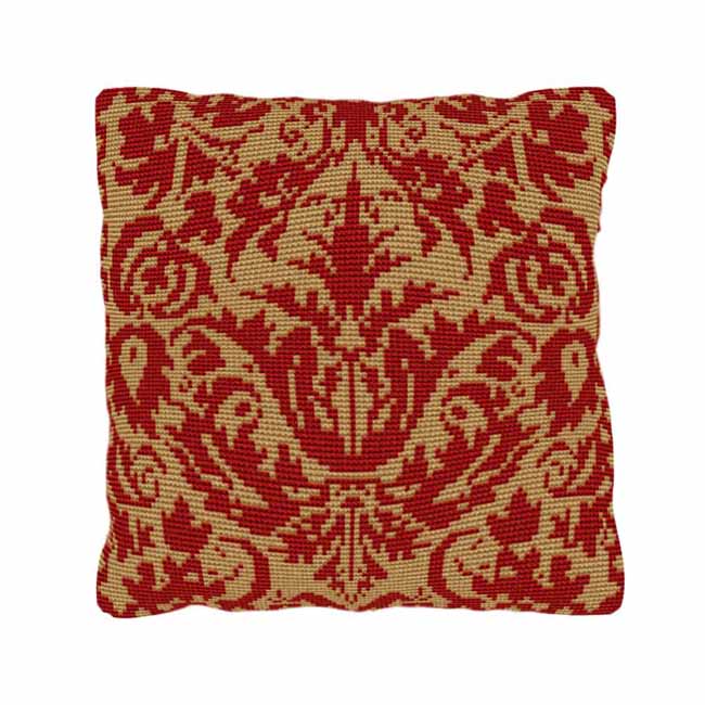 Lucca Printed Cross Stitch Kit by Brigantia Needlework