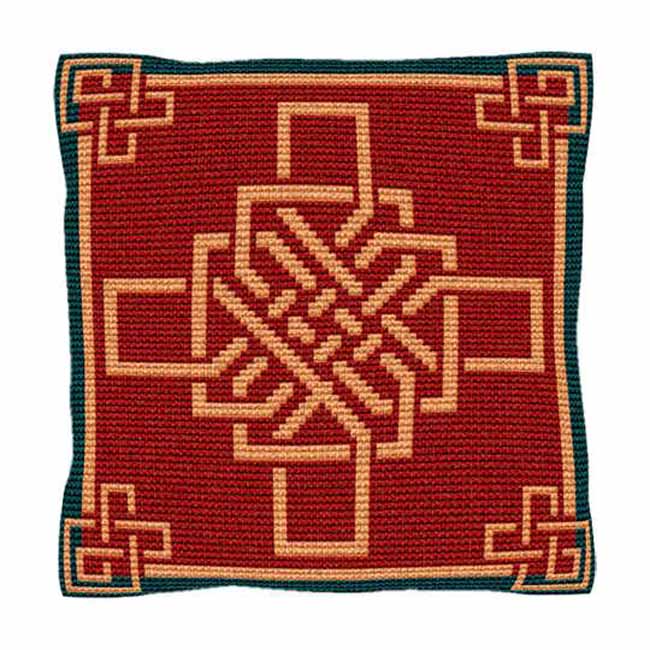 Bellanoch Printed Cross Stitch Kit by Brigantia Needlework