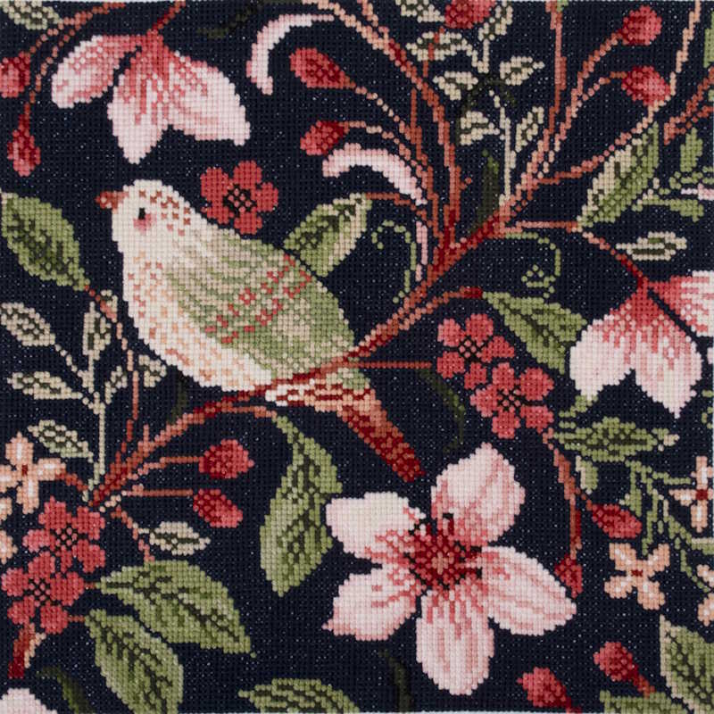 Bird Blossom Cross Stitch Kit By Trimits