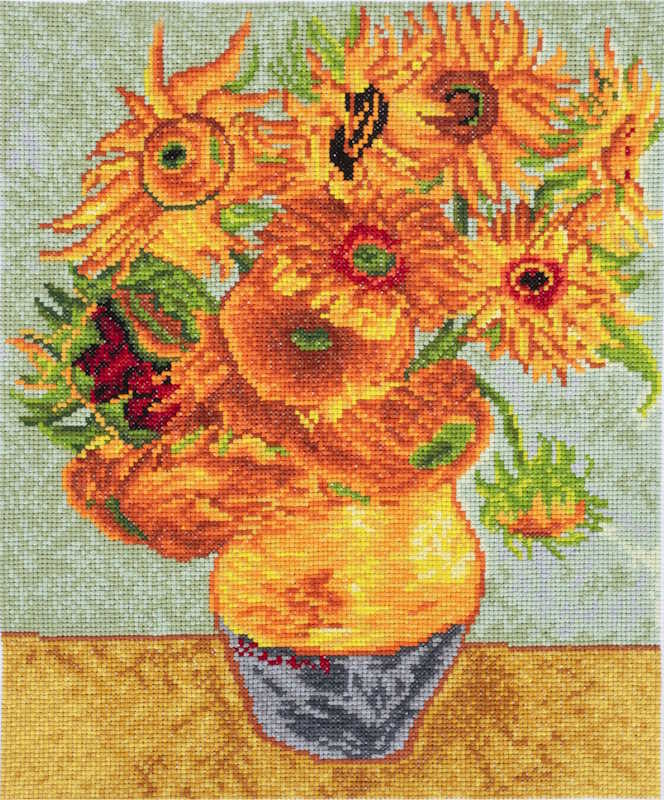 Autumn Bloom Cross Stitch Kit By Trimits