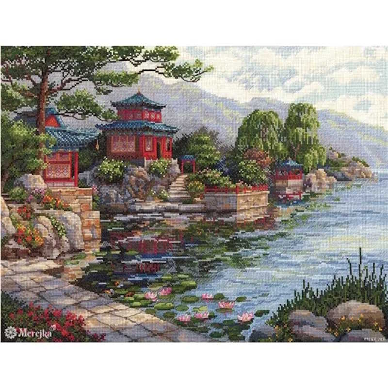 Silent Bell Cross Stitch Kit by Merejka
