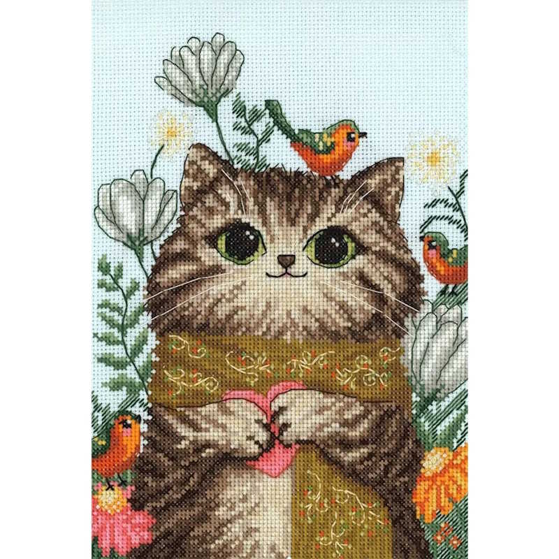The Sweet One Cross Stitch Kit by Merejka