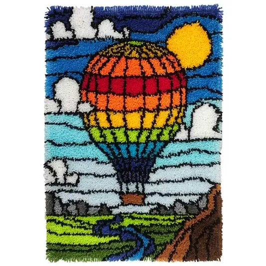 Hot Air Balloon Latch Hook Kit By Leisure Arts