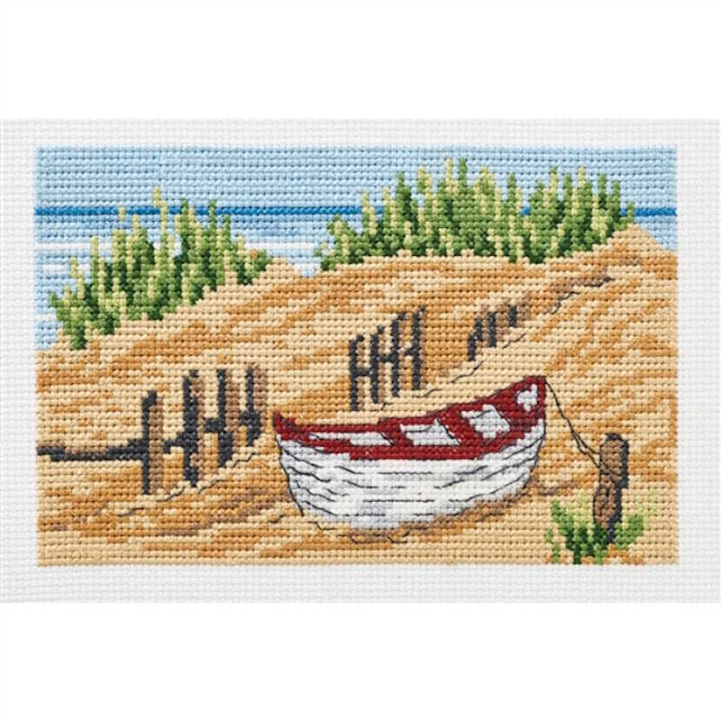 The Boat Cross Stitch Kit by Permin