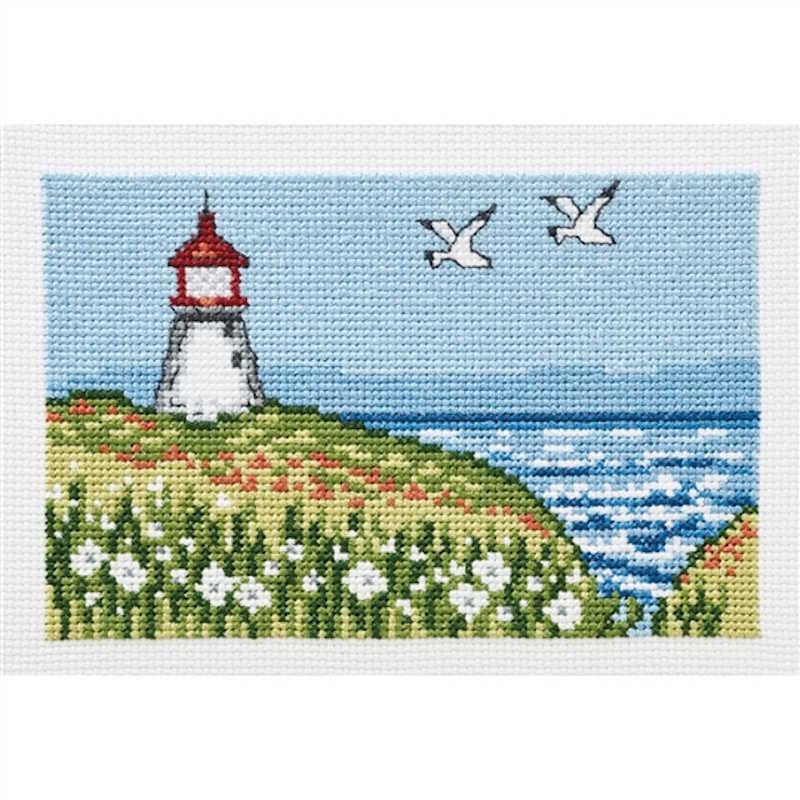 The Lighthouse Cross Stitch Kit by Permin