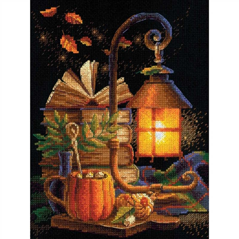 Cosy Autumn Cross Stitch Kit By RIOLIS