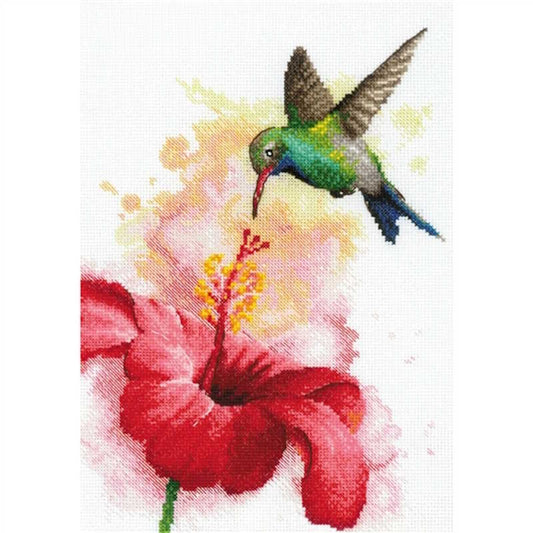 Hummingbird Cross Stitch Kit By RIOLIS