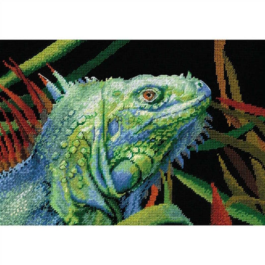 Iguana Cross Stitch Kit By RIOLIS