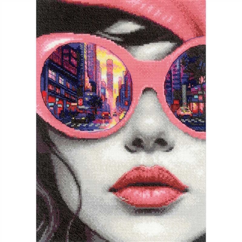 Big City Rhythm Cross Stitch Kit By RIOLIS
