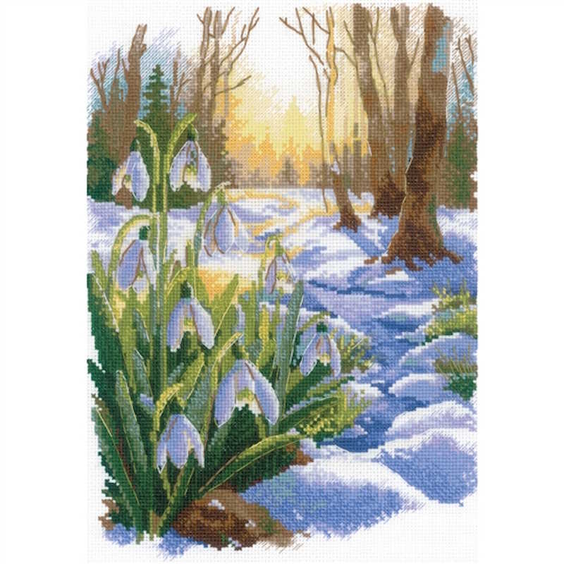 Spring is Coming Cross Stitch Kit By RIOLIS