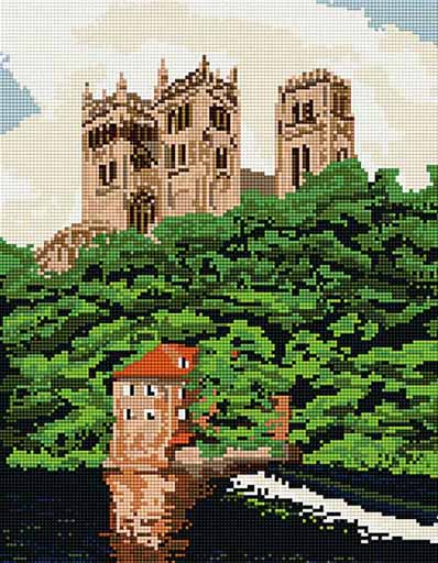 Durham Cathedral Tapestry Kit by Brigantia Needlework