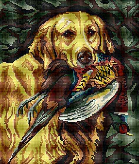 Golden Retriever Tapestry Kit by Brigantia Needlework