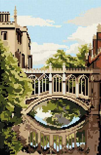 Bridge of Sighs Tapestry Kit by Brigantia Needlework