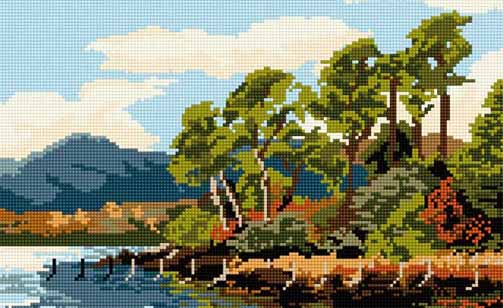 Friars Crag Tapestry Kit by Brigantia Needlework