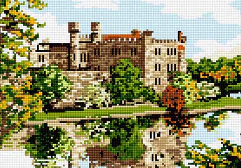 Leeds Castle Tapestry Kit by Brigantia Needlework