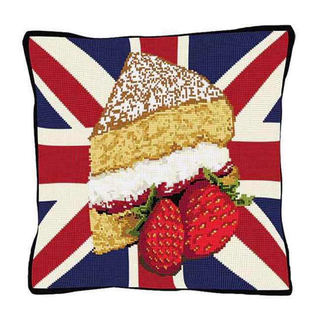 Afternoon Tea Tapestry Kit by Brigantia Needlework