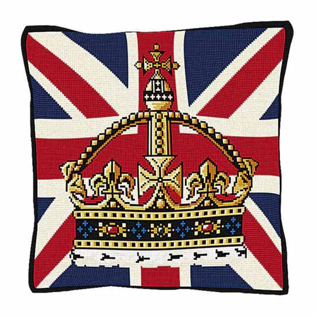 Crown Jewels Tapestry Kit by Brigantia Needlework