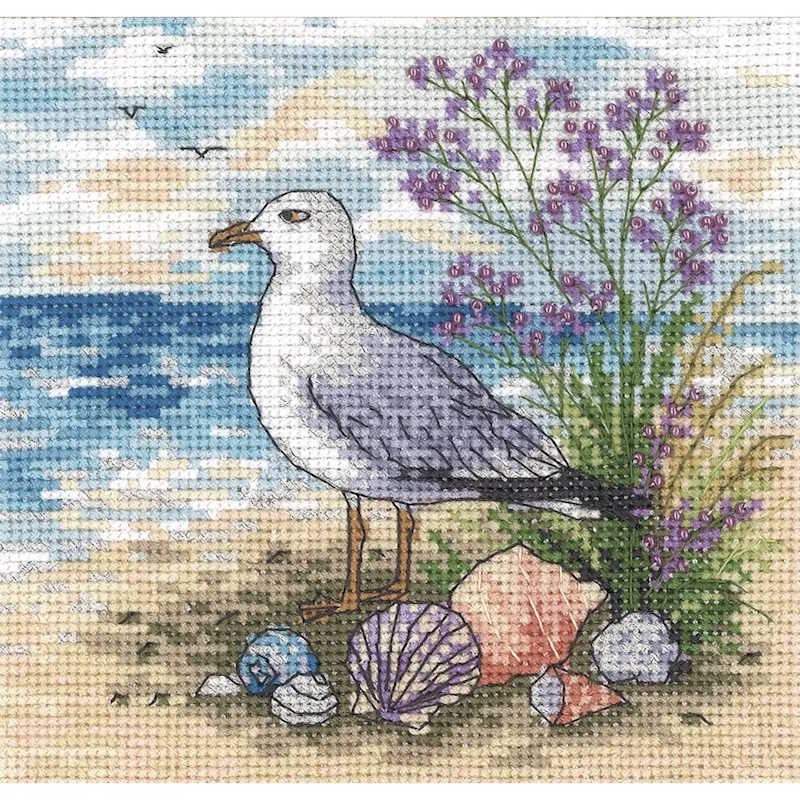 Seagull Cross Stitch Kit By VDV