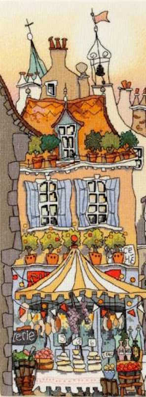 Place du Marche Two Cross Stitch Kit by Michael Powell