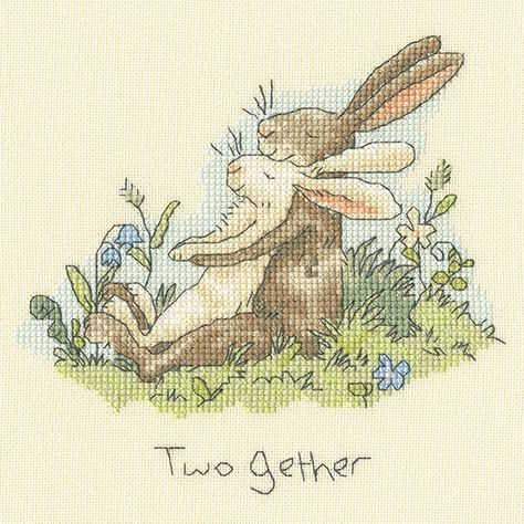 TwoGether Cross Stitch Kit By Bothy Threads