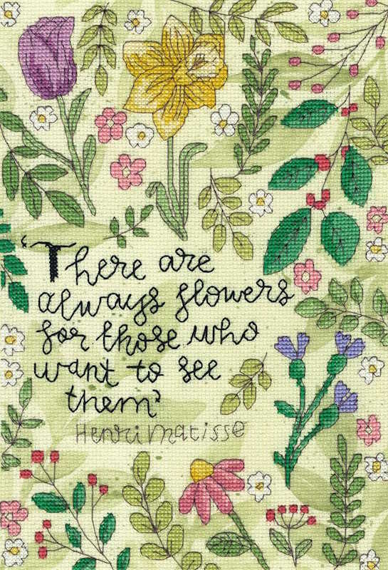 Vision of Spring Cross Stitch Kit By Bothy Threads
