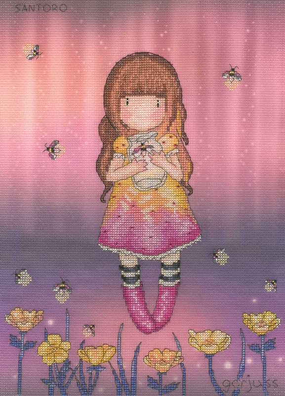 Firefly Dawn Gorjuss Cross Stitch Kit By Bothy Threads