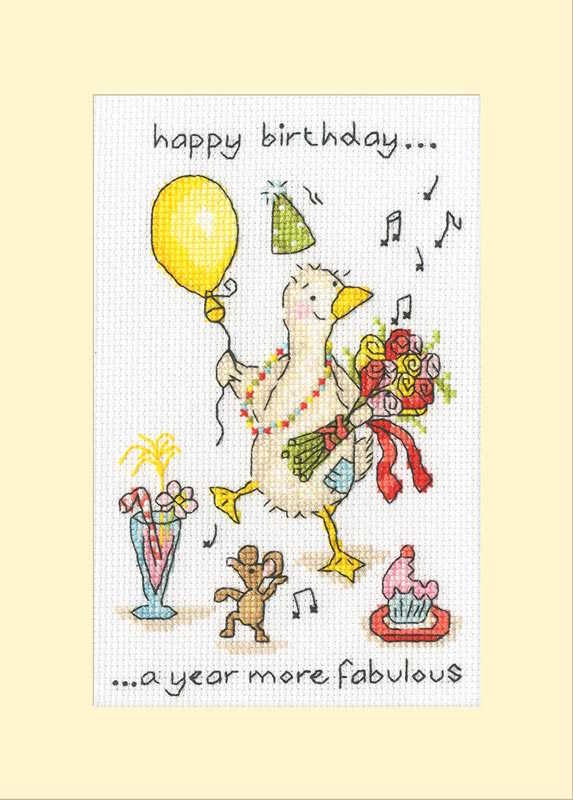 More Fabulous Cross Stitch Card Kit by Bothy Threads