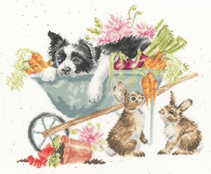 Sleeping on the Job Cross Stitch Kit By Bothy Threads