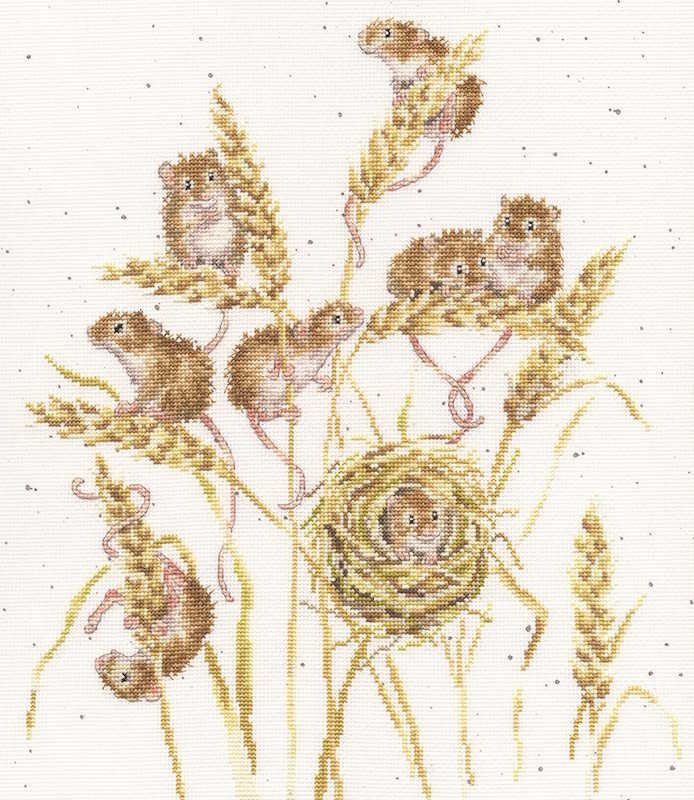 The Harvesters Cross Stitch Kit By Bothy Threads