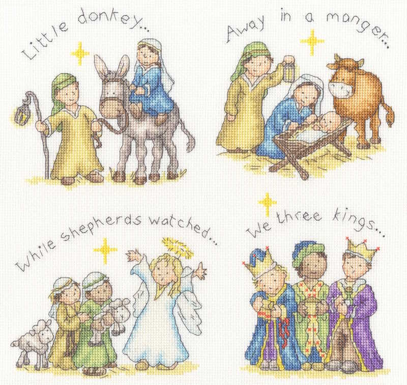 Little Donkey Cross Stitch Kit By Bothy Threads