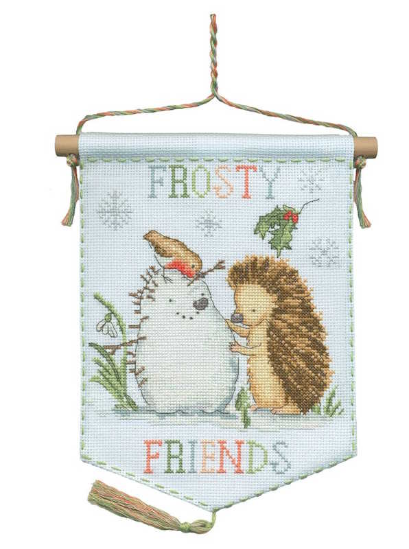 Frosty Friends Cross Stitch Kit By Bothy Threads