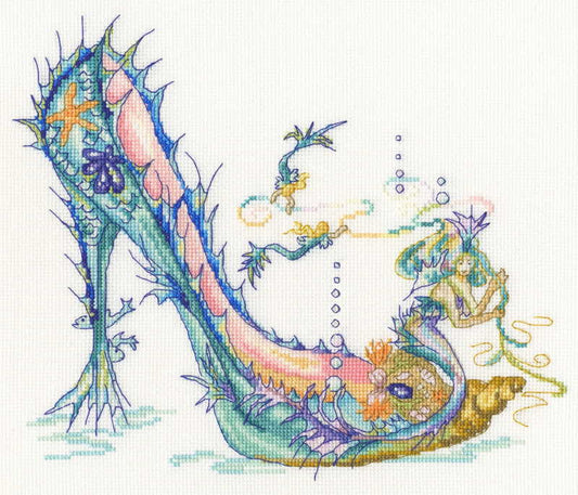 The Siren Cross Stitch Kit By Bothy Threads