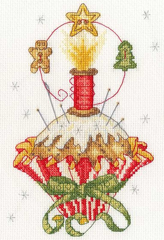 Christmas Trimmings Cross Stitch Kit By Bothy Threads