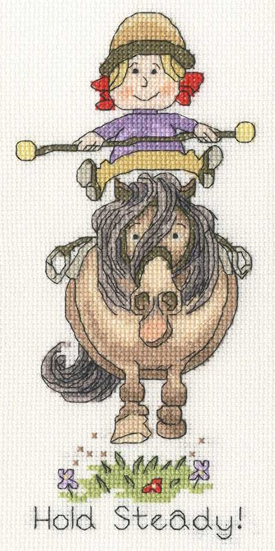 Hold Steady! Cross Stitch Kit By Bothy Threads
