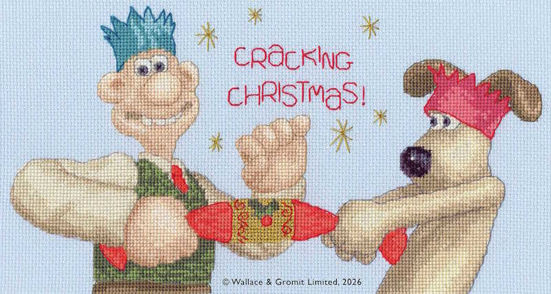 Cracking Christmas! Cross Stitch Kit By Bothy Threads