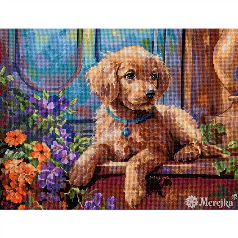 Sunny Porch Cross Stitch Kit by Merejka