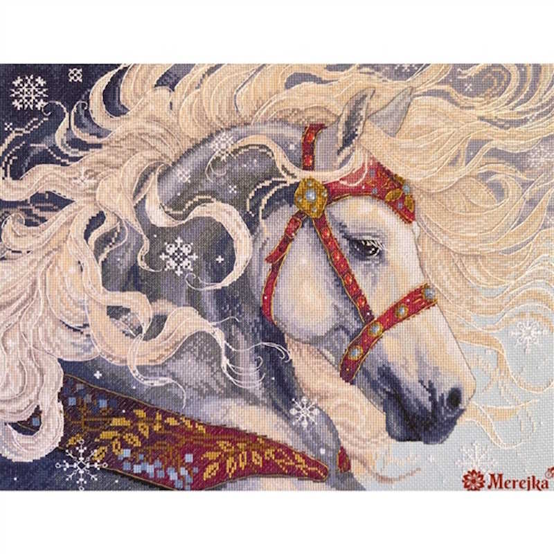 Blizzard Cross Stitch Kit by Merejka