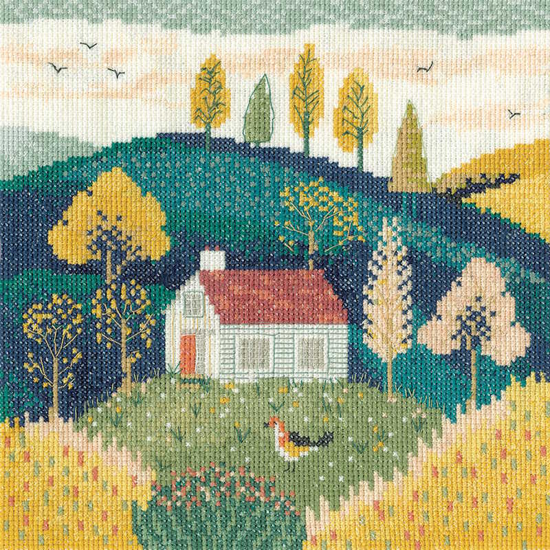 A Place to Rest and Recharge Cross Stitch Kit by Heritage Crafts