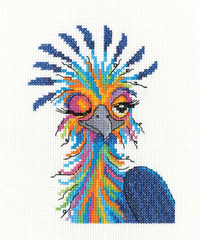 Carnival Queen Cross Stitch Kit by Heritage Crafts