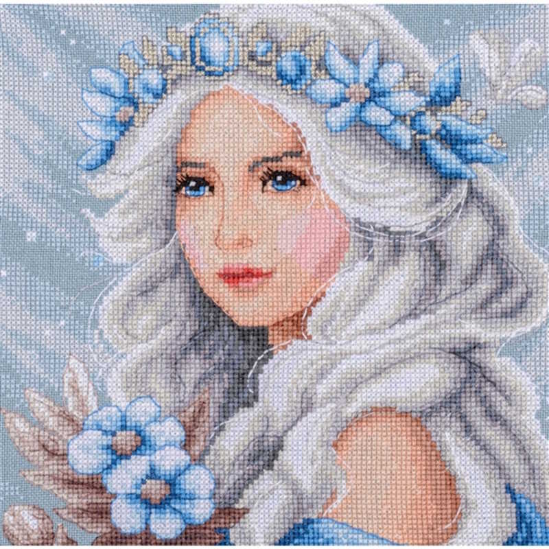 Frost Cross Stitch Kit By Lanarte