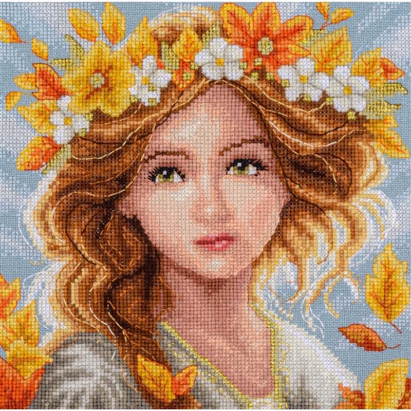 Harvest Cross Stitch Kit By Lanarte