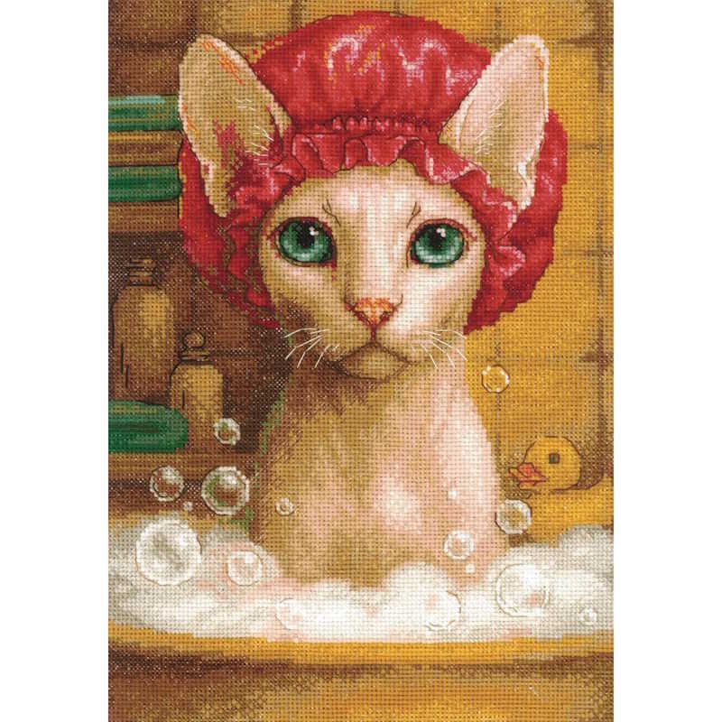 Bath Day Cross Stitch Kit By RIOLIS