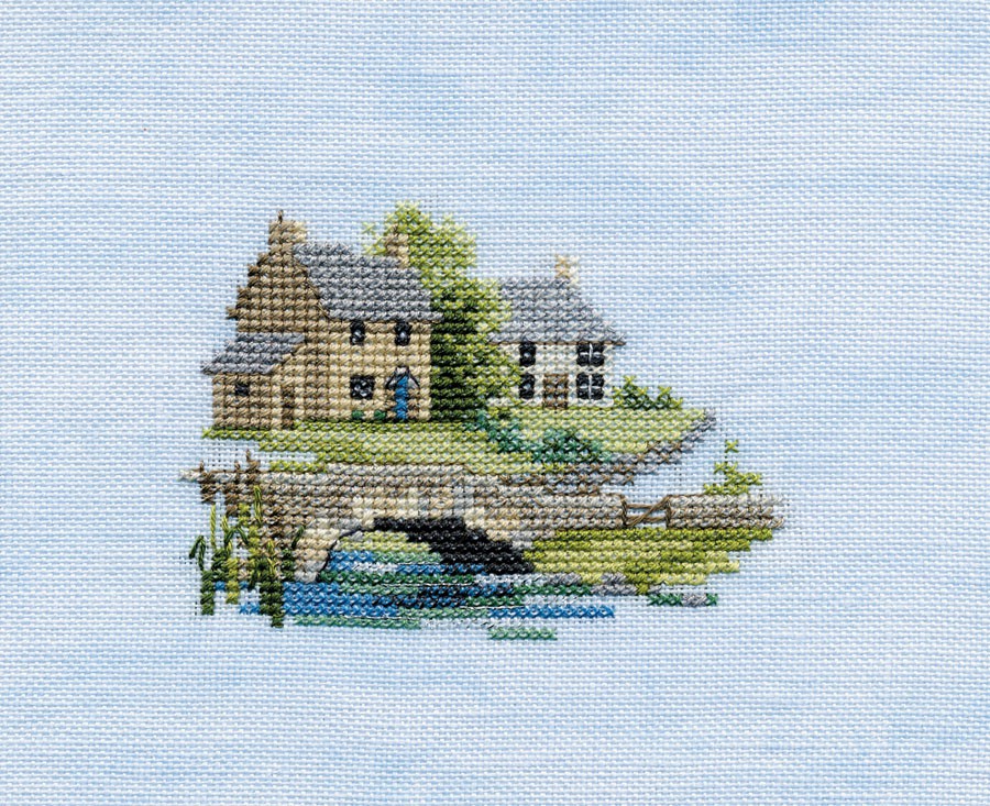 Brookside Cross Stitch Kit by Derwentwater Designs