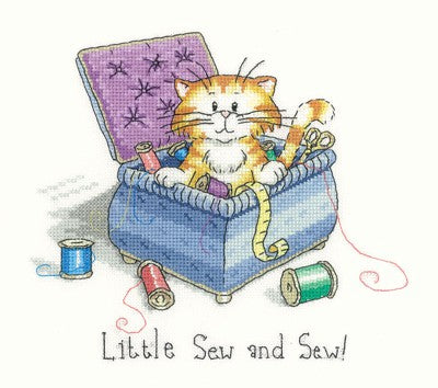 Little Sew and Sew Cross Stitch Kit by Heritage Crafts